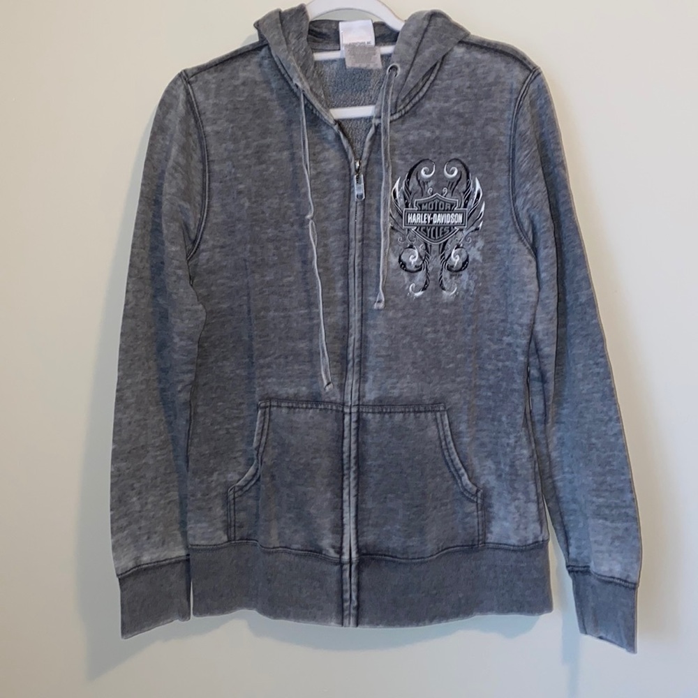 Harley-Davidson Hoodie Zip-Up Sweatshirt